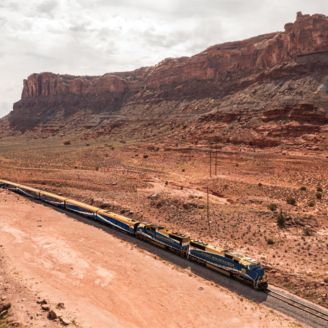 Rocky Mountaineer Train-7Mile-Moab