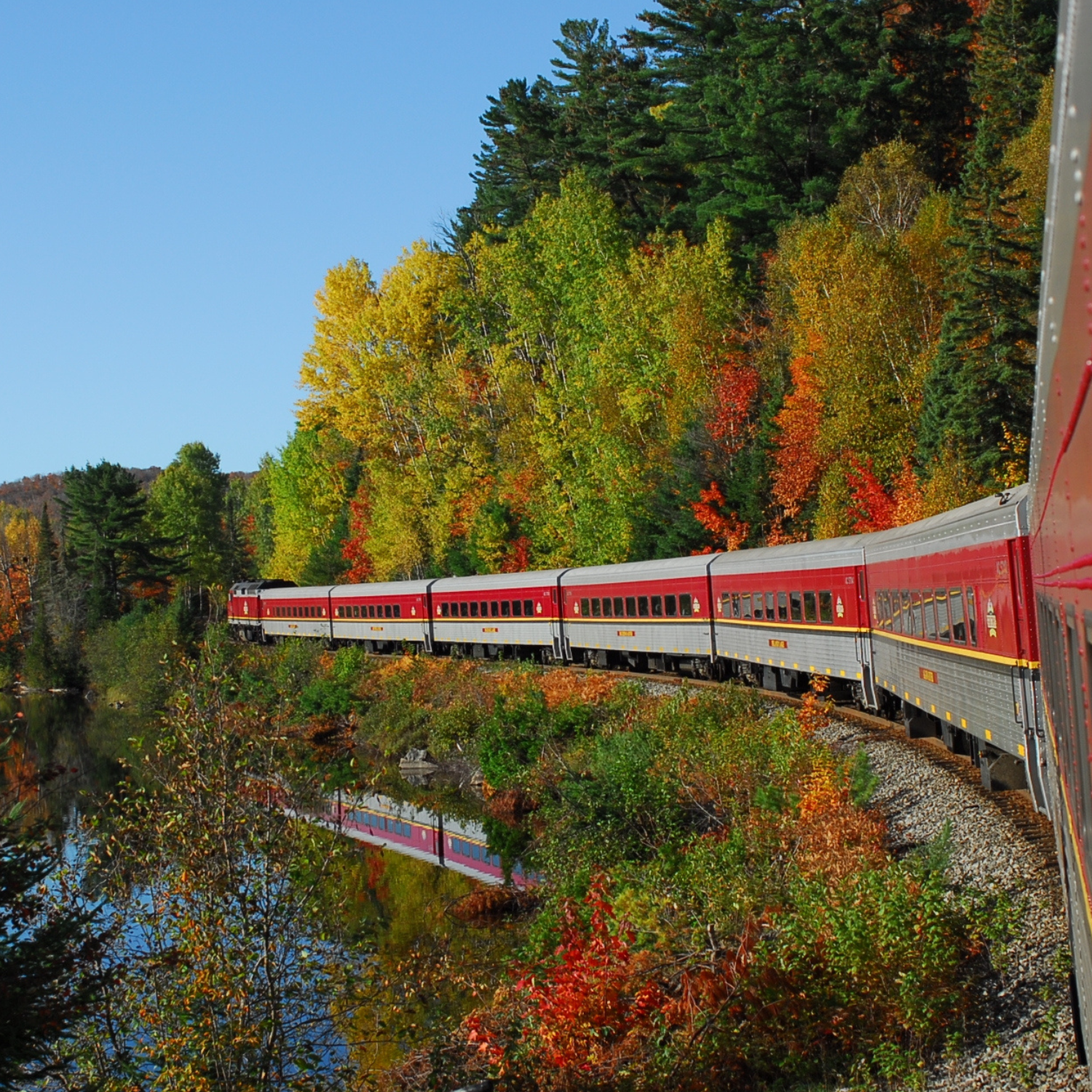 Agawa Rail in Autumn