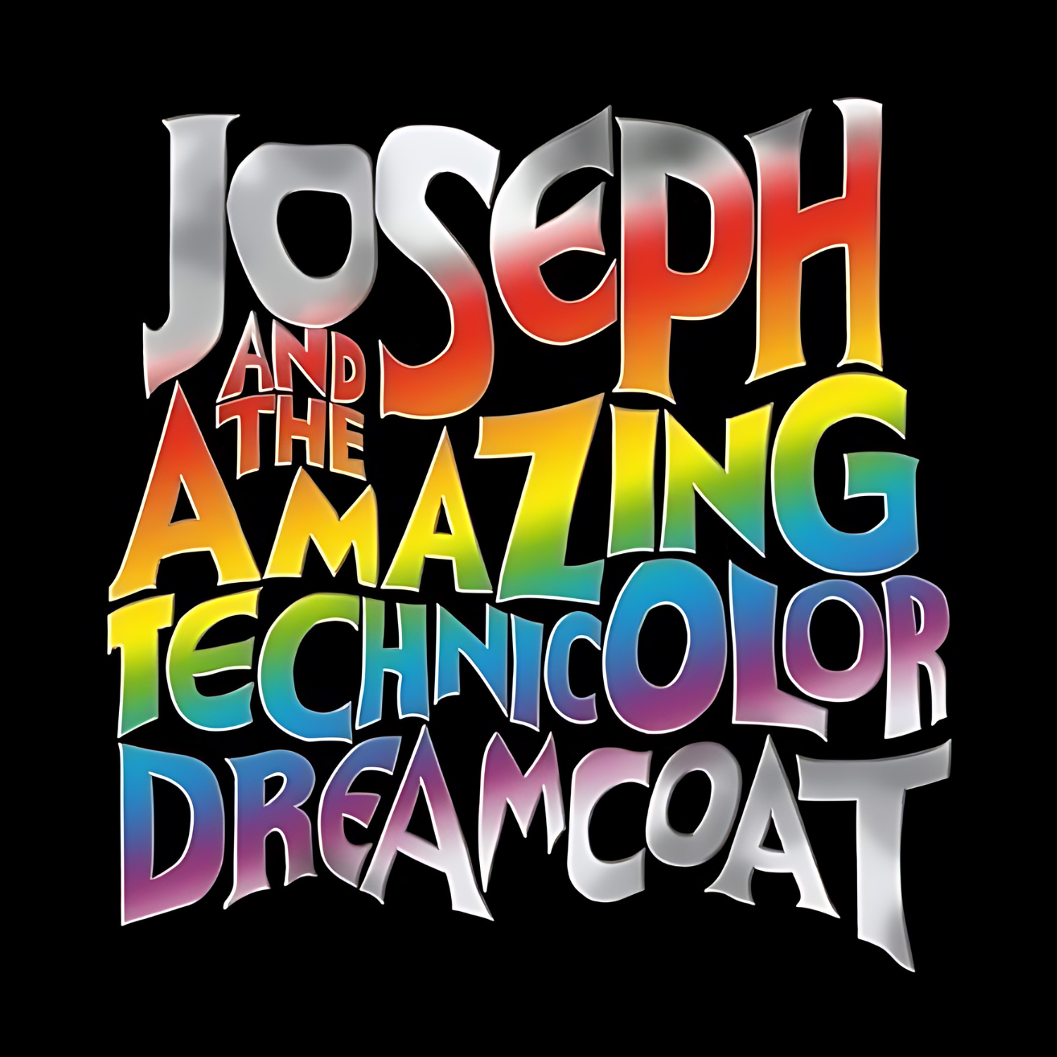 Joseph and the Amazing Technicolor Dreamcoat logo in colours