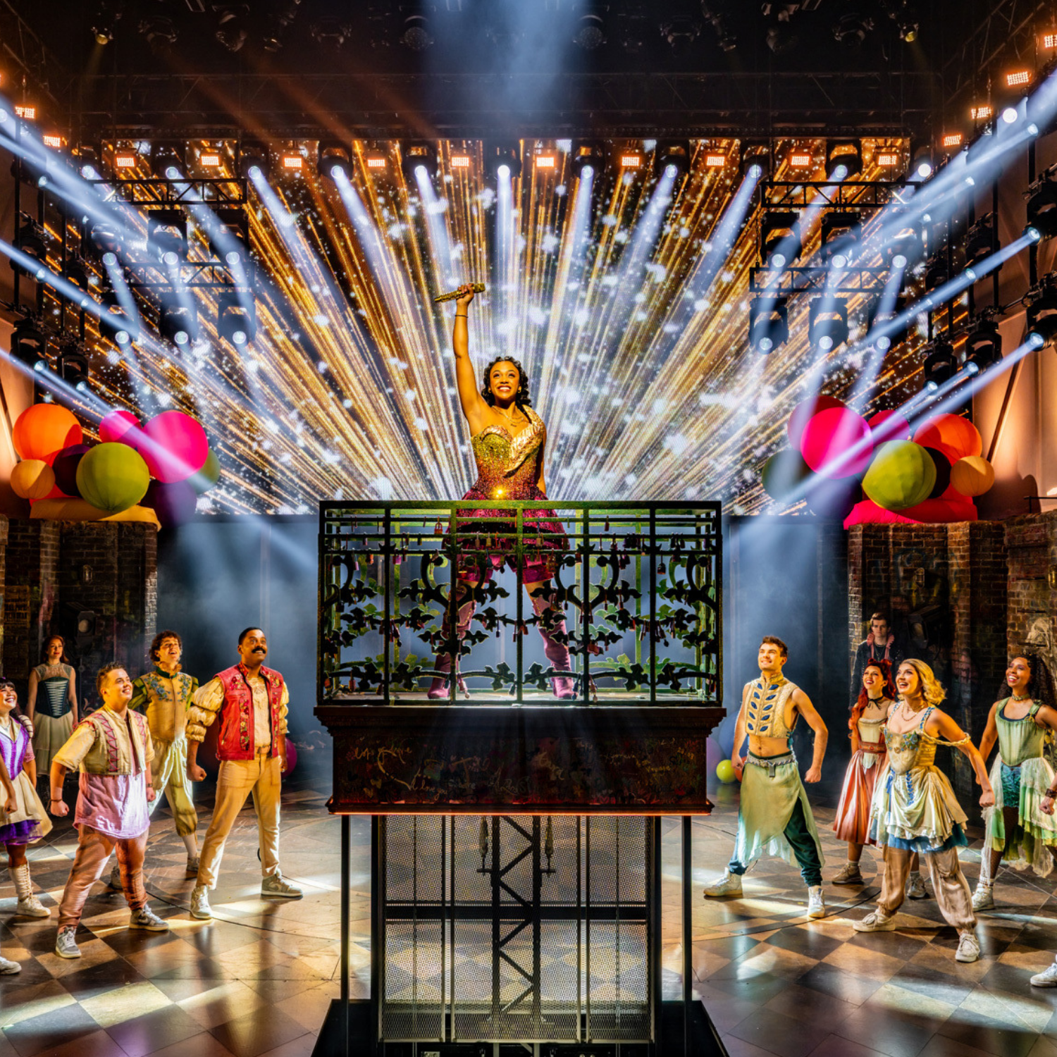 & Juliet performance on stage