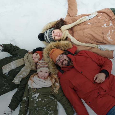 Family Members in a Picture