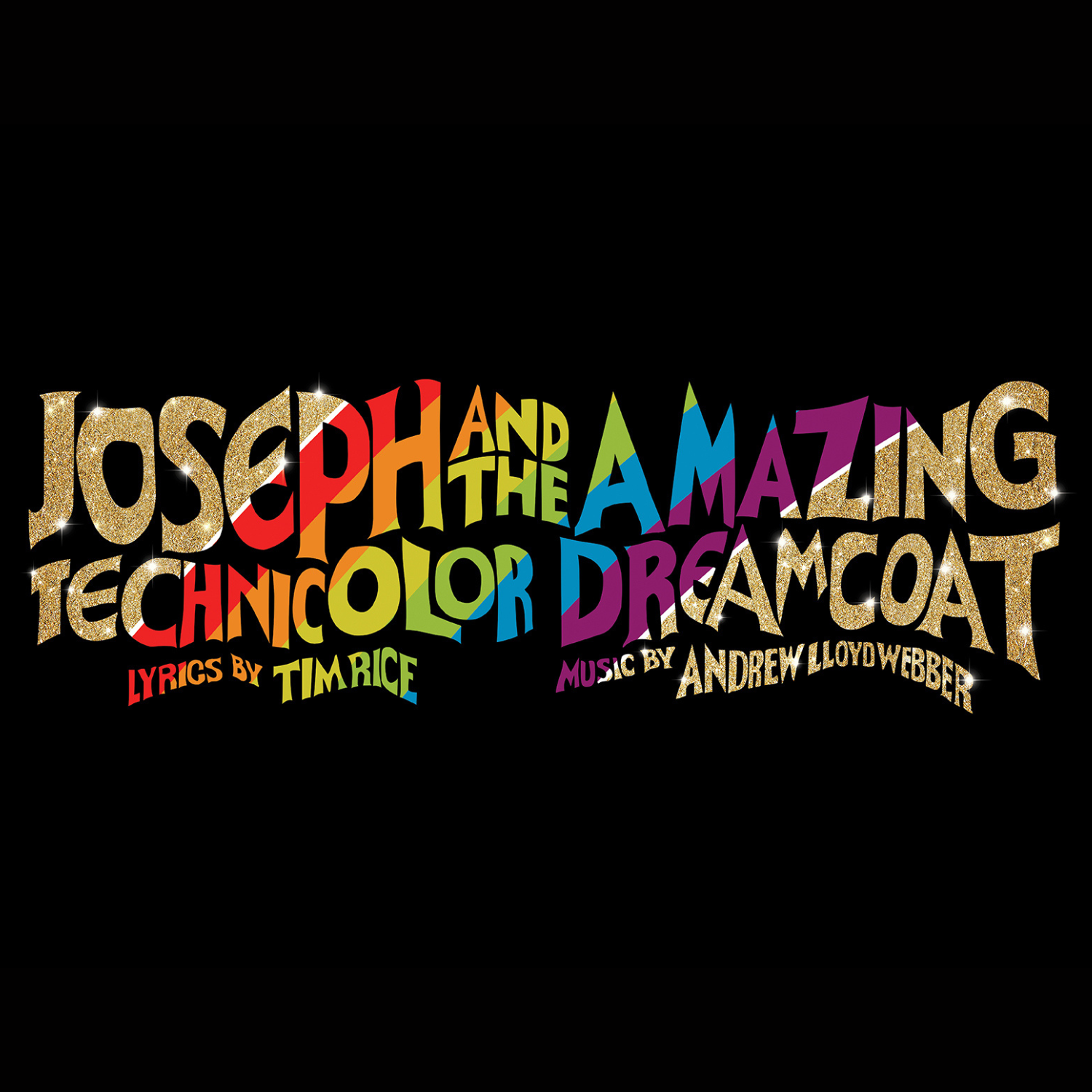 Joseph and the Amazing Technicolor Dreamcoat logo in colours