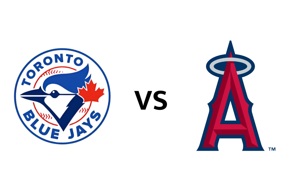 Blue jays logo VS Los Angeles Angels logo