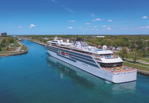 Viking Expedition Ship in Welland Canal