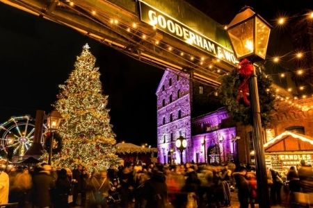 The Toronto Distillery Winter Village