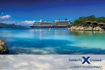 Celebrity Cruise Ship in Caribbean