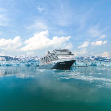 Holland America Line Ship in Alaska