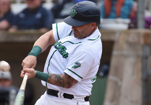 Welland Jackfish at bat