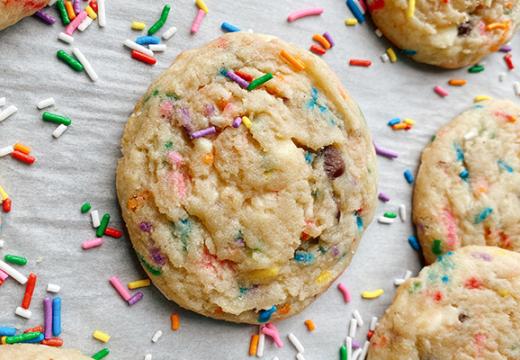 Boxed Cookie Confetti Cookie