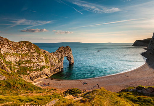 Jurassic Coastline around Durdle Door 