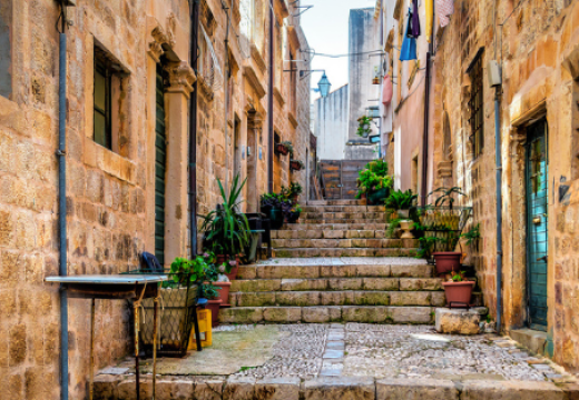 Dubrovnik, Croatia - old city street