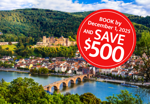 university city Heidelberg in Baden-Wurttemberg Land