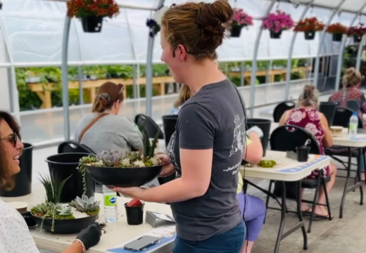 private workshop indoors at the watering can