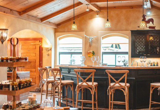 Inside Foreign Affair Winery