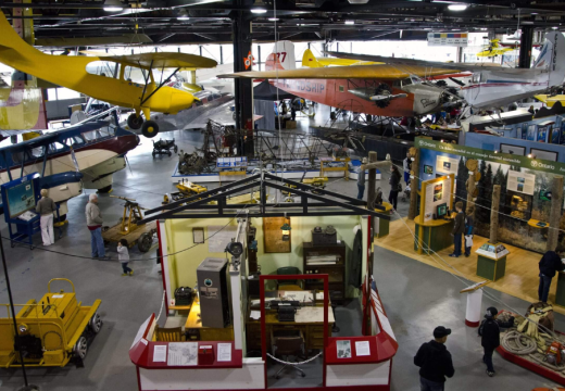 inside the Bushplane Museum