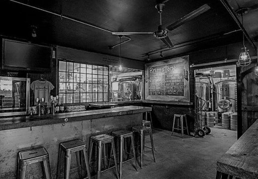 taproom inside local establishment