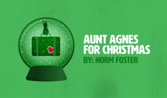 Aunt Agnes for Christmas Poster