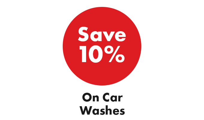 CAA Members save 10% on car washes at participating Shell locations