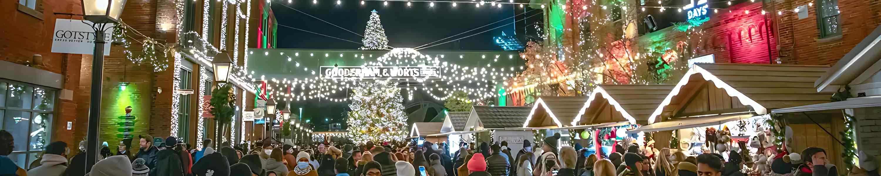 The Distillery Winter Village Market