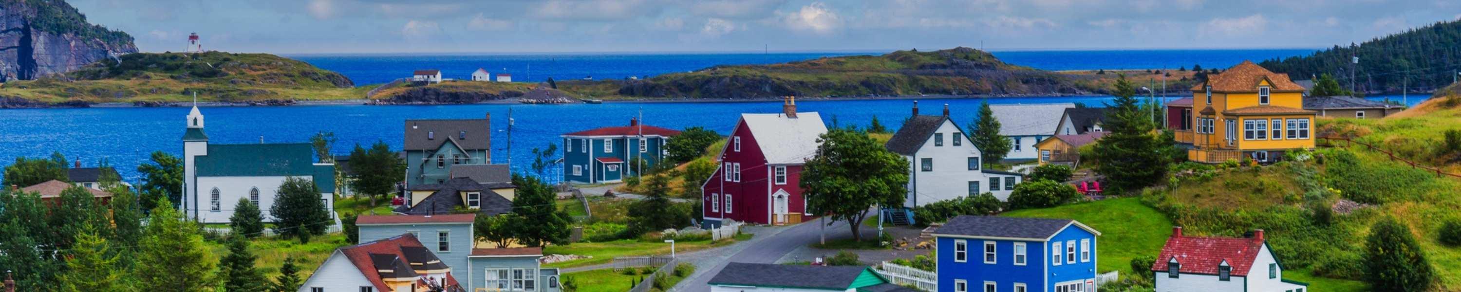 along the coast of Newfoundland and Labrador