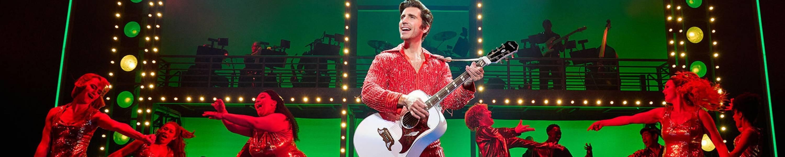 on stage performance of Neil Diamond Musical at Princess of Wales Theatre