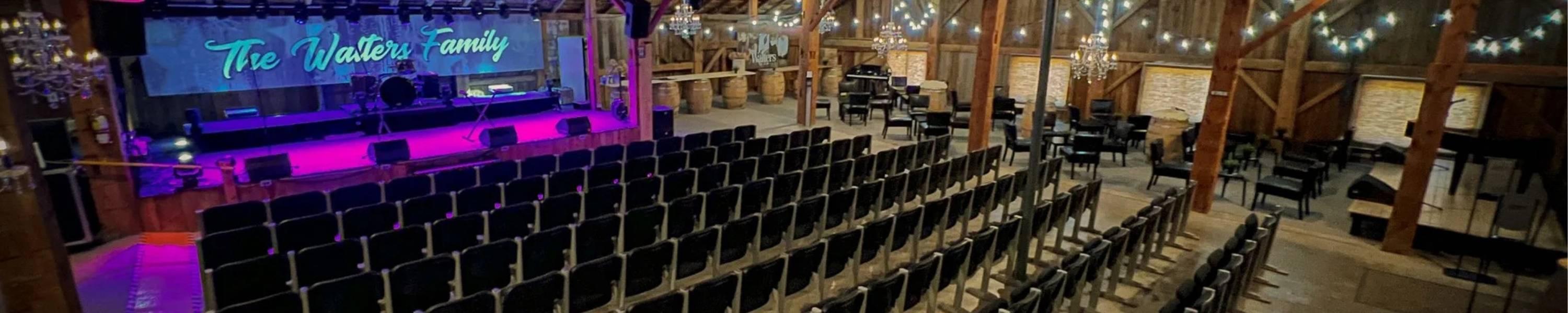 the walters music venue - inside