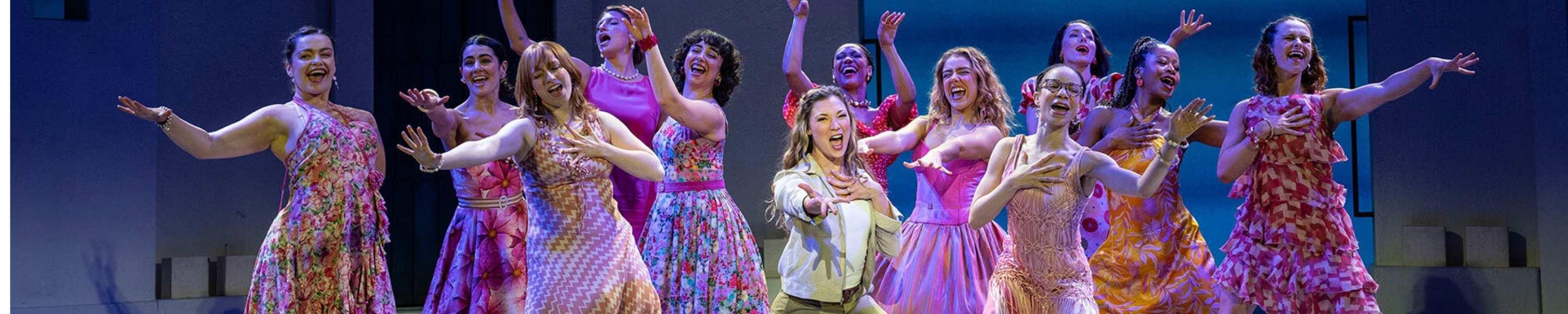 Mama Mia performance on stage