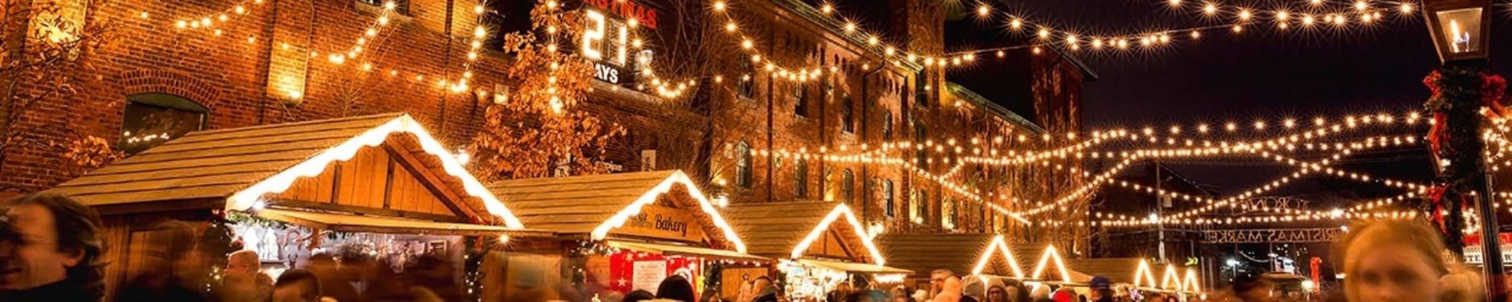 The Toronto Distillery Winter Village