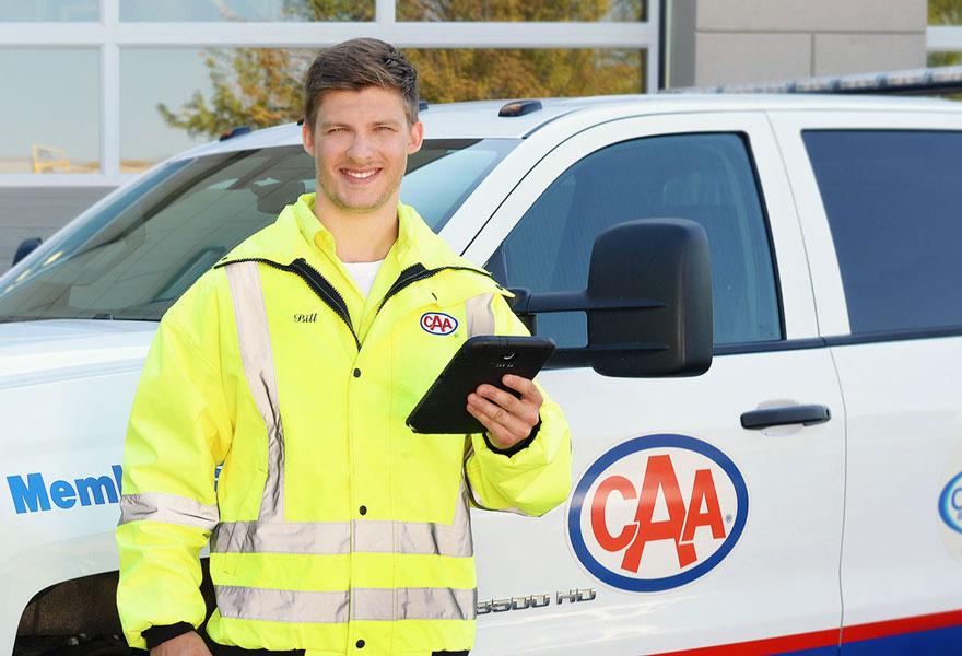 CAA Driver with Tablet