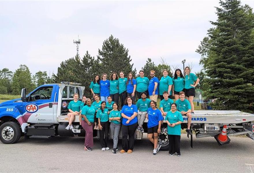 Autism Ontario CAA Niagara Tow Truck