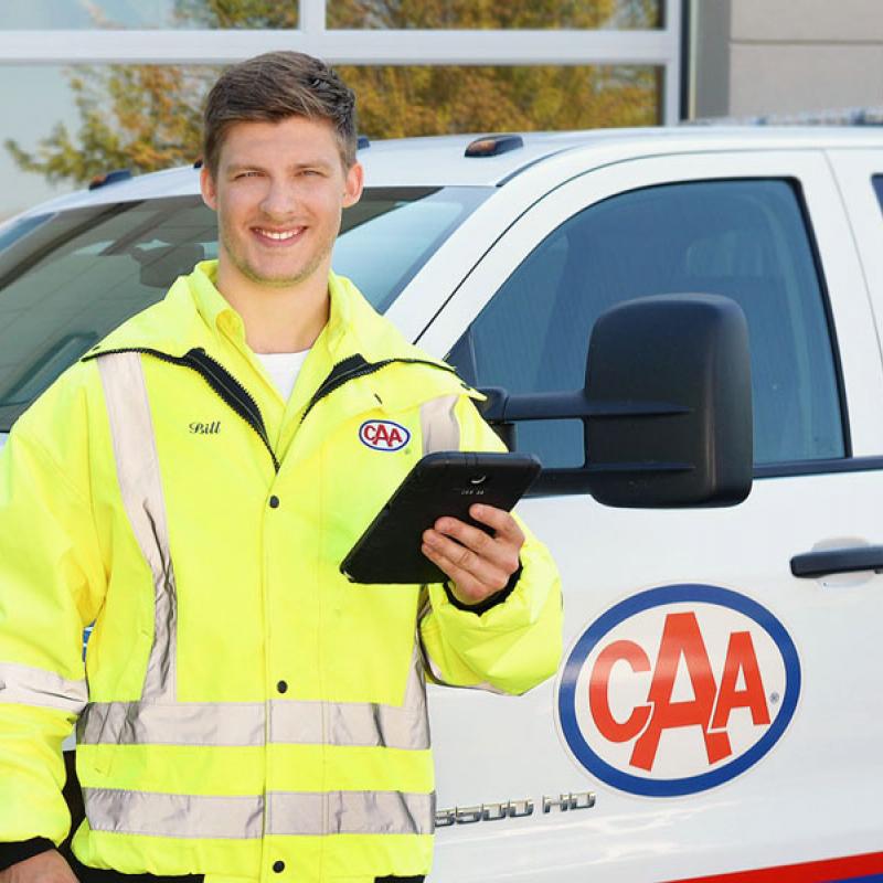 CAA Driver with Tablet