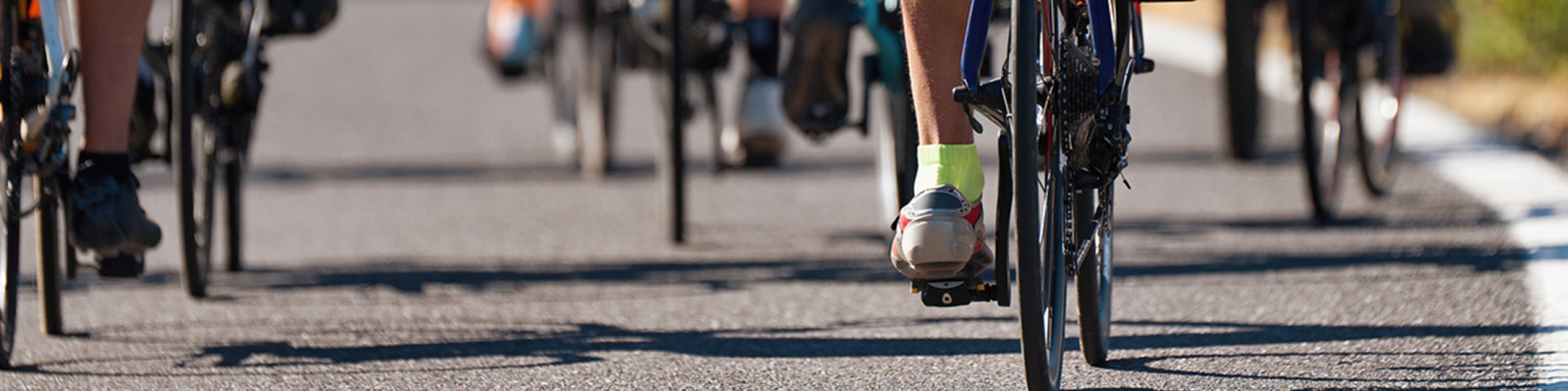 Group of cyclist at professional race, cyclists in a road race stage