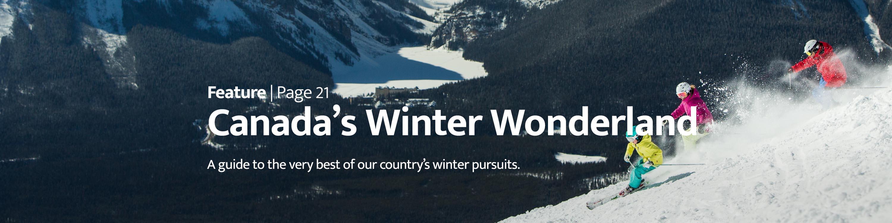 Canada's Winter Wonderland