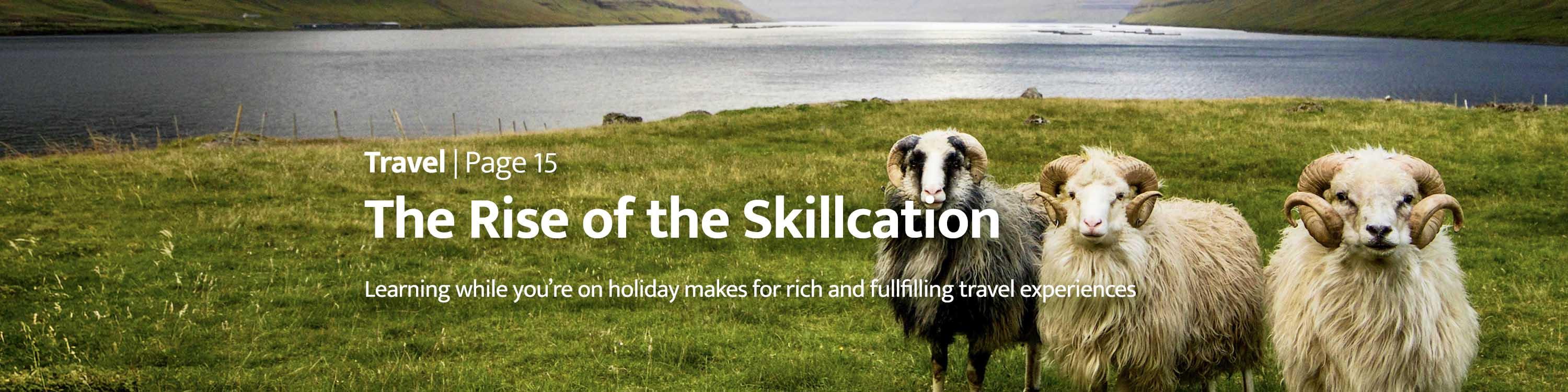 Travel - The Rise of the Skillcation
