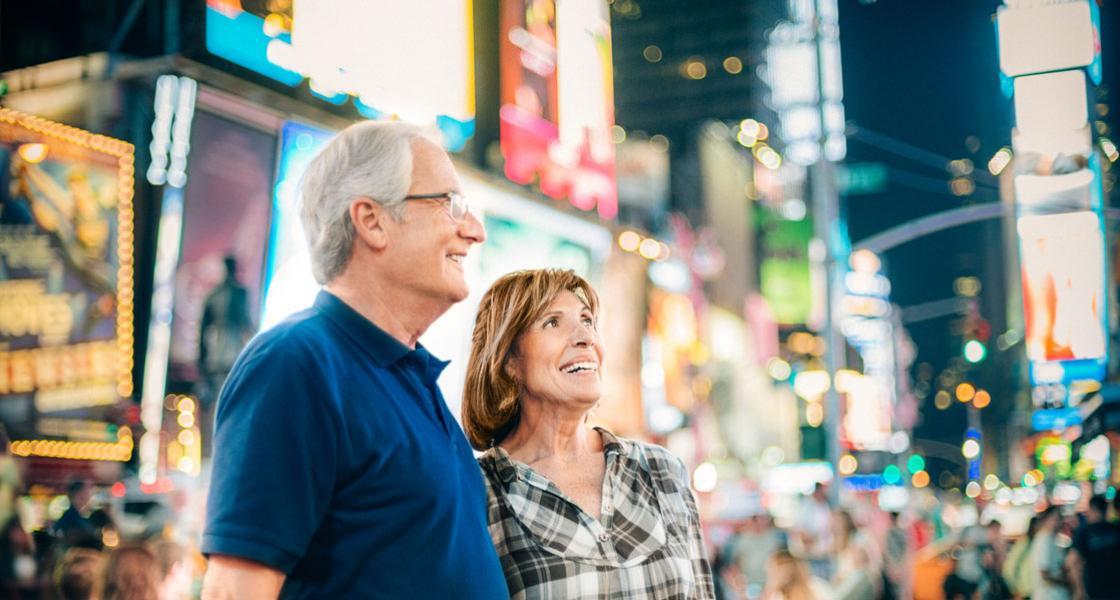 Couple saving on entertainment with CAA Rewards